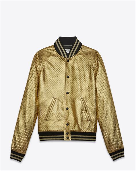 ysl baseball jacket